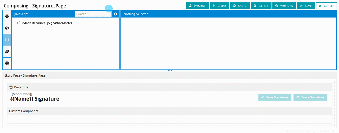 JS Custom Component GIF