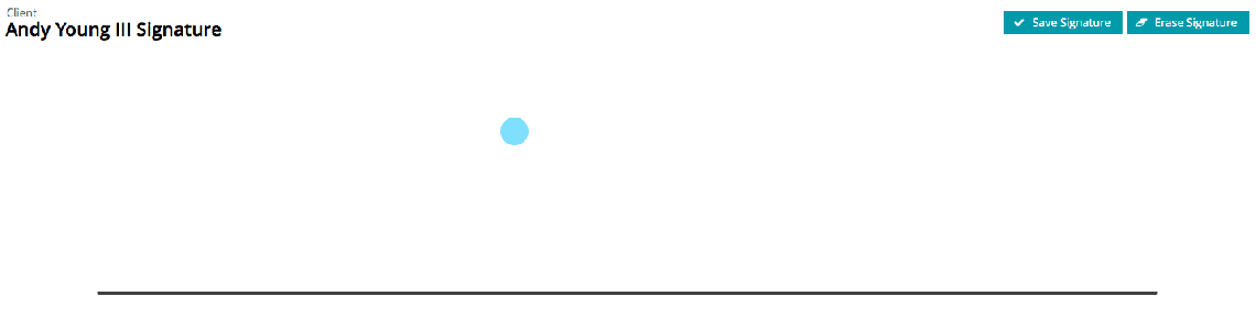 Signature Preview with Mouse GIF